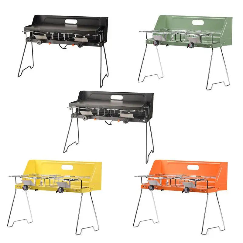 Vimora™ Foldable Double Burner Camping Stove