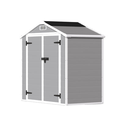 Vimora™ - Weather Resistant 6' x 4.4' Resin Outdoor Storage Shed with Lockable Door