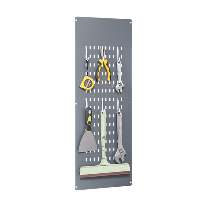 Vimora™ - Lockable Metal Storage Cabinet, Tall Cleaning Tool Organizer