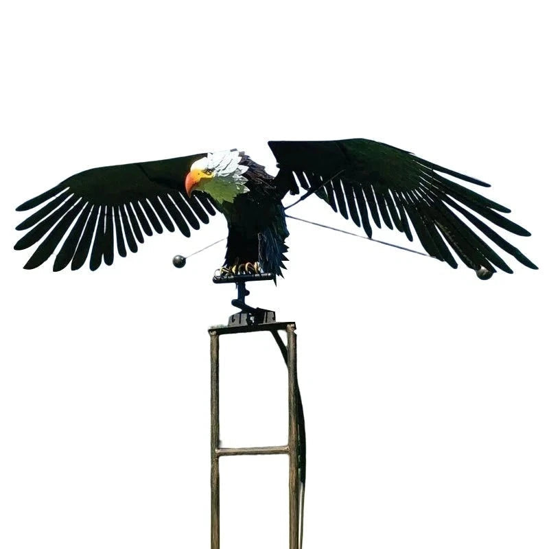 EagleWing™ Garden Art - Stunning Outdoor Motion Sculpture for Nature Lovers 5
