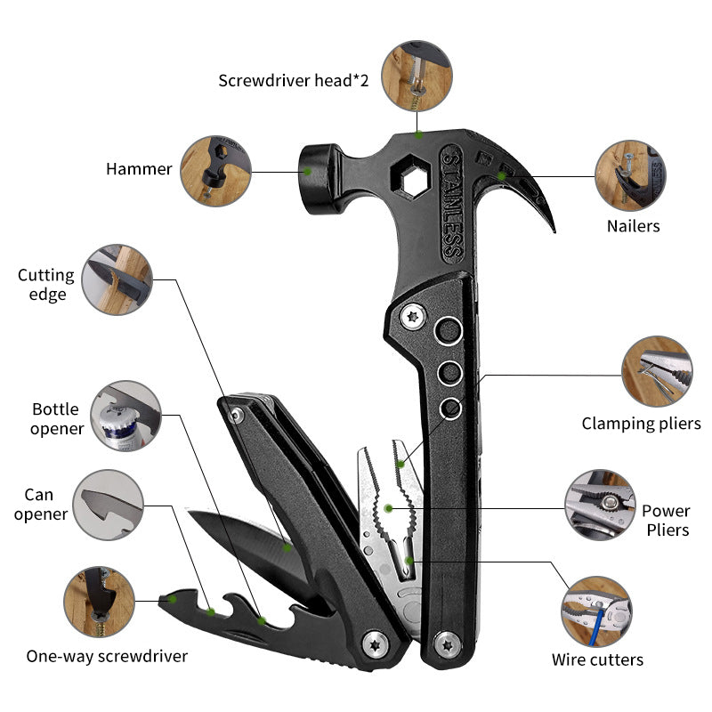 Vimora™ Outdoor Multifunctional Survival Hammer