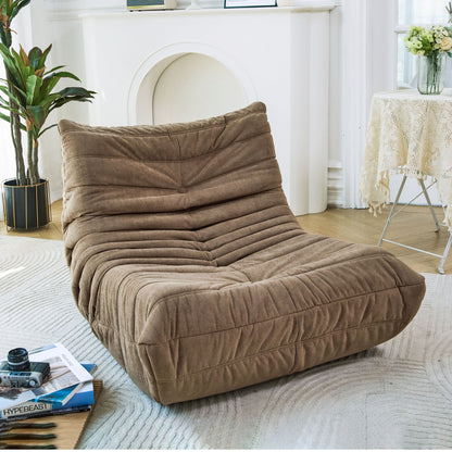 Vimora™ - Premium Memory Foam Bean Bag Lounger Chair for Home, Office & Gaming in Matte Brown