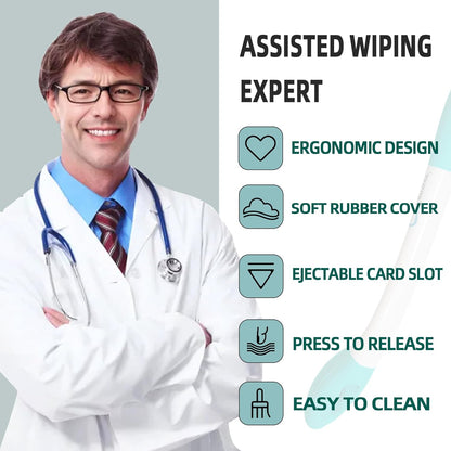 Fanwer™ Toilet Aid for Wiping - 2pcs Long Reach Comfort Wiper for Limited Mobility 3