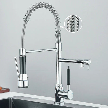 FlexiSpray™ Kitchen Faucet With Sprayer – Perfect For Modern Home Chefs 1
