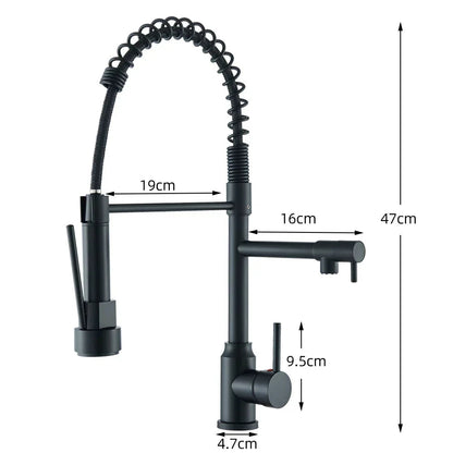 FlexiSpray™ Kitchen Faucet With Sprayer – Perfect For Modern Home Chefs 3