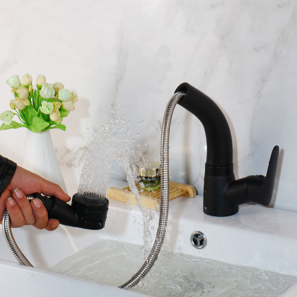 FlexiStream™ Adjustable Bathroom Faucet for Effortless Elegance and Convenience 1