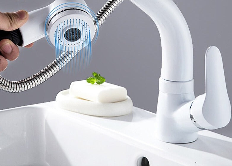 FlexiStream™ Adjustable Bathroom Faucet for Effortless Elegance and Convenience 2