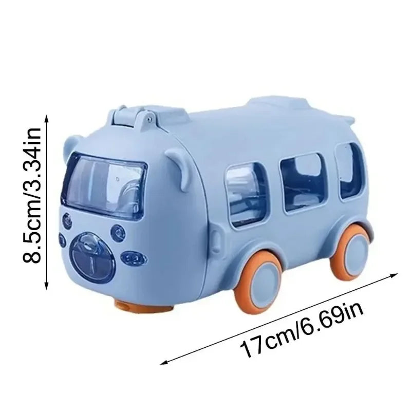 FunBus™ Cartoon Toy Bus Water Bottle for Kids - 500ML Hydration Fun 3