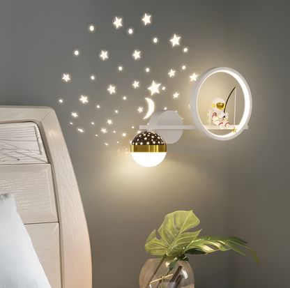 GalacticGleam™ Cozy Children's Wall Lamp for Magical Bedtime Adventures 2