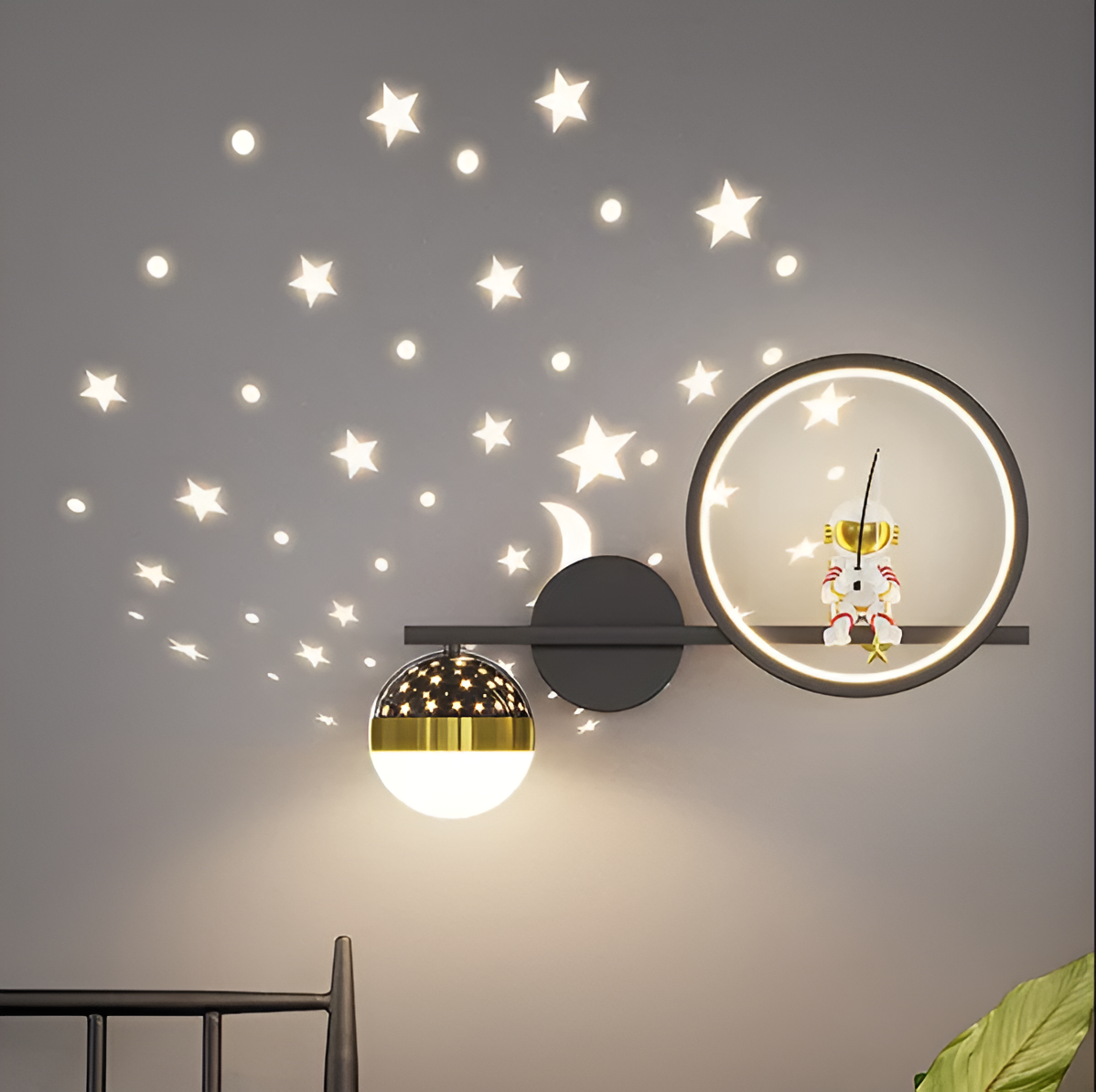 GalacticGleam™ Cozy Children's Wall Lamp for Magical Bedtime Adventures 6