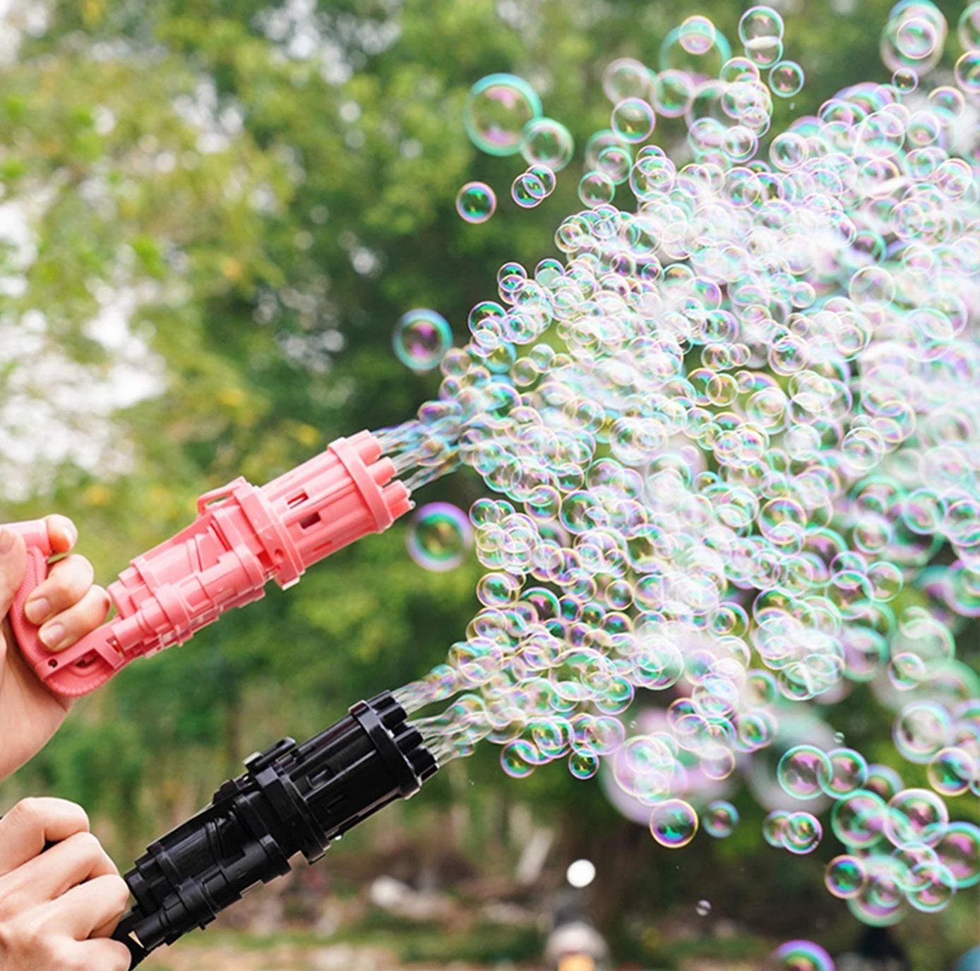 Mini Bubble Machine Gun