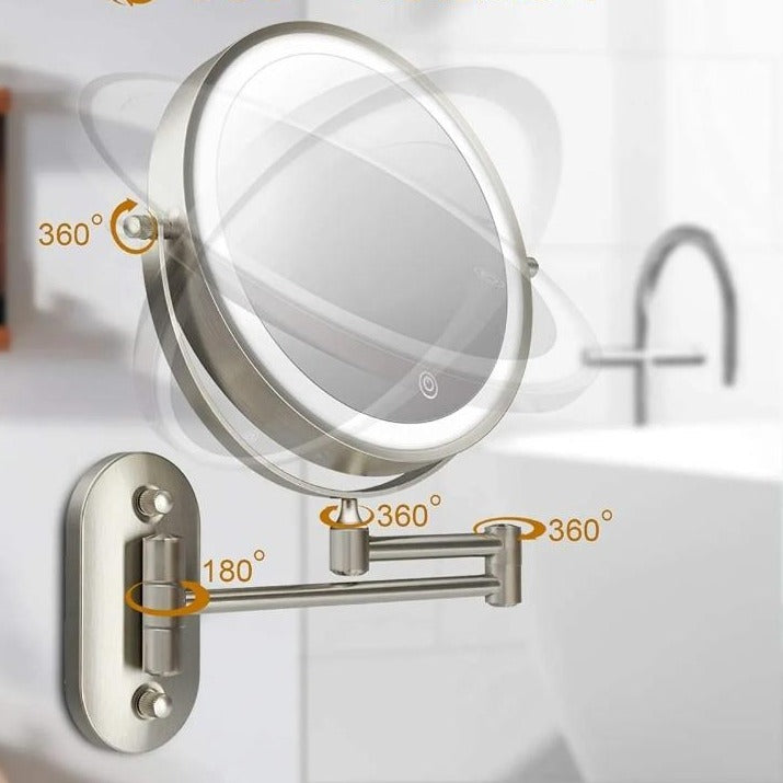 GlamLite™ Vanity Mirror With Lights - LED Lighted Mirror Lamp For Flawless Beauty 8