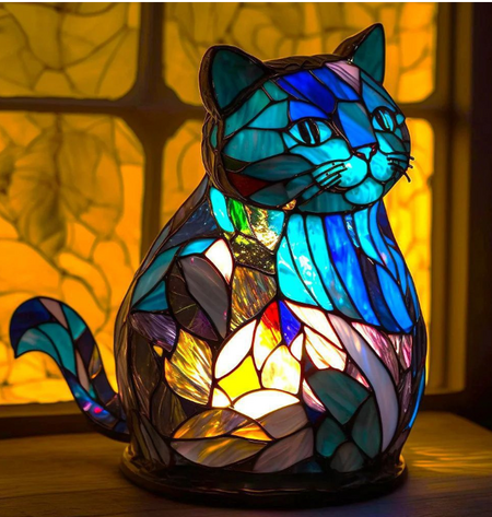 GlassGlow™ Artistic LED Table Lamp - Modern Elegance for Home Decor 14