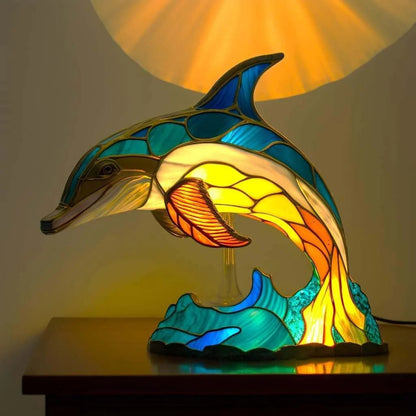 GlassGlow™ Artistic LED Table Lamp - Modern Elegance for Home Decor 7
