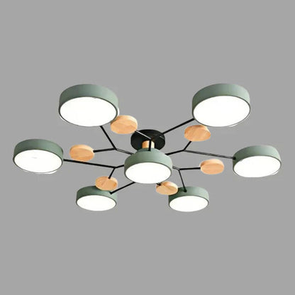 GlideRay™ Scandinavian LED Ceiling Light Fixture for Modern Homes 10