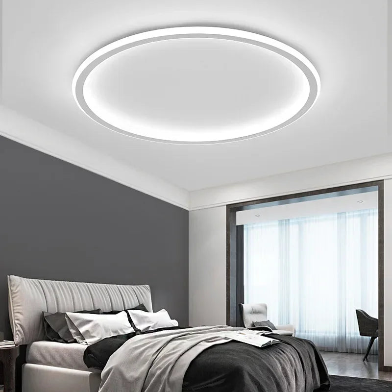 GlimmerGlow™ Modern Flush Mount Ceiling Light Fixture for Elegant LED Illumination 3