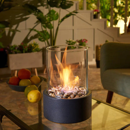 GlowEdge™ Portable Bioethanol Fireplace for Indoor & Outdoor Cozy Atmosphere 1