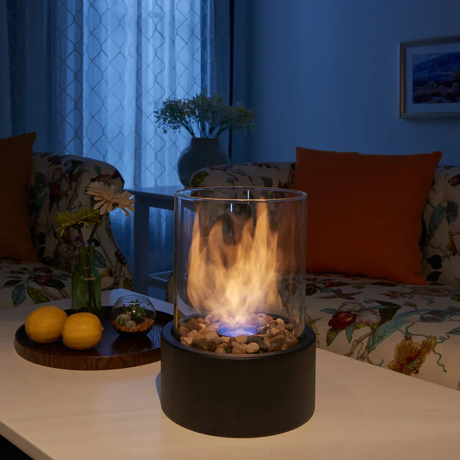 GlowEdge™ Portable Bioethanol Fireplace for Indoor & Outdoor Cozy Atmosphere 2