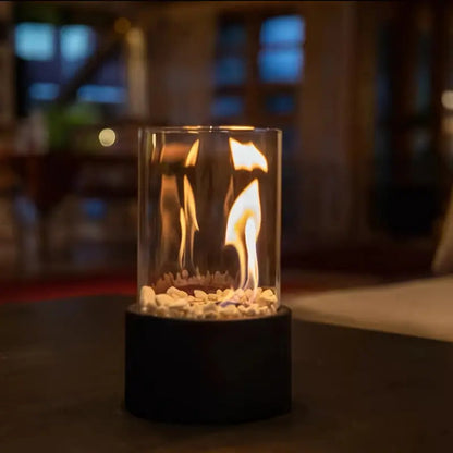 GlowEdge™ Portable Bioethanol Fireplace for Indoor & Outdoor Cozy Atmosphere 4