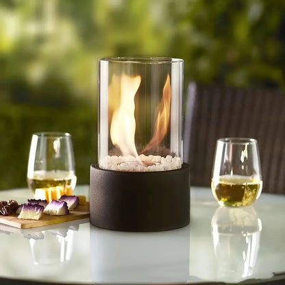 GlowEdge™ Portable Bioethanol Fireplace for Indoor & Outdoor Cozy Atmosphere 6