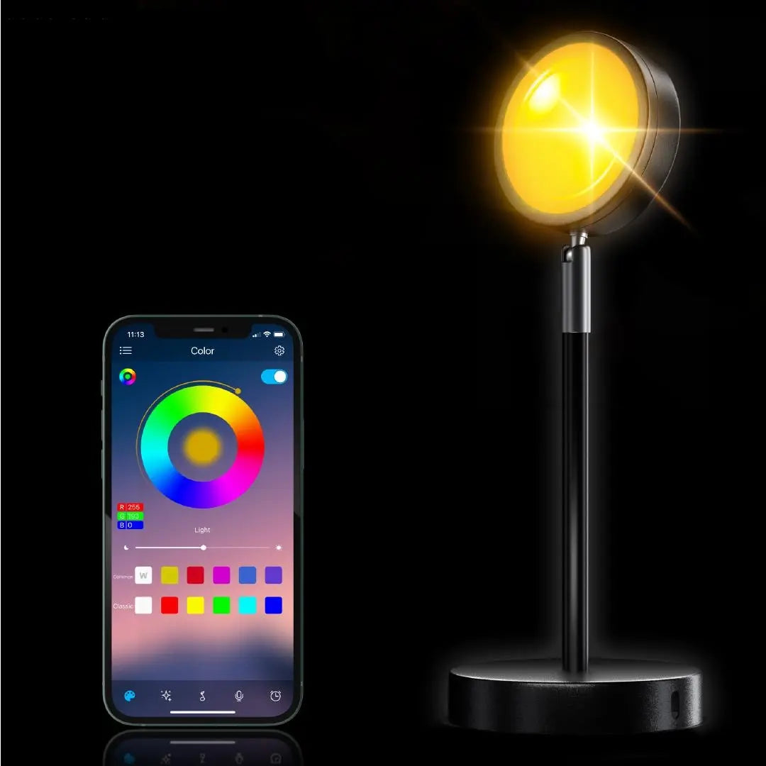 GoldenGleam™ Sunset Lamp - LED Projection Lamp for Stunning Ambient Lighting 5