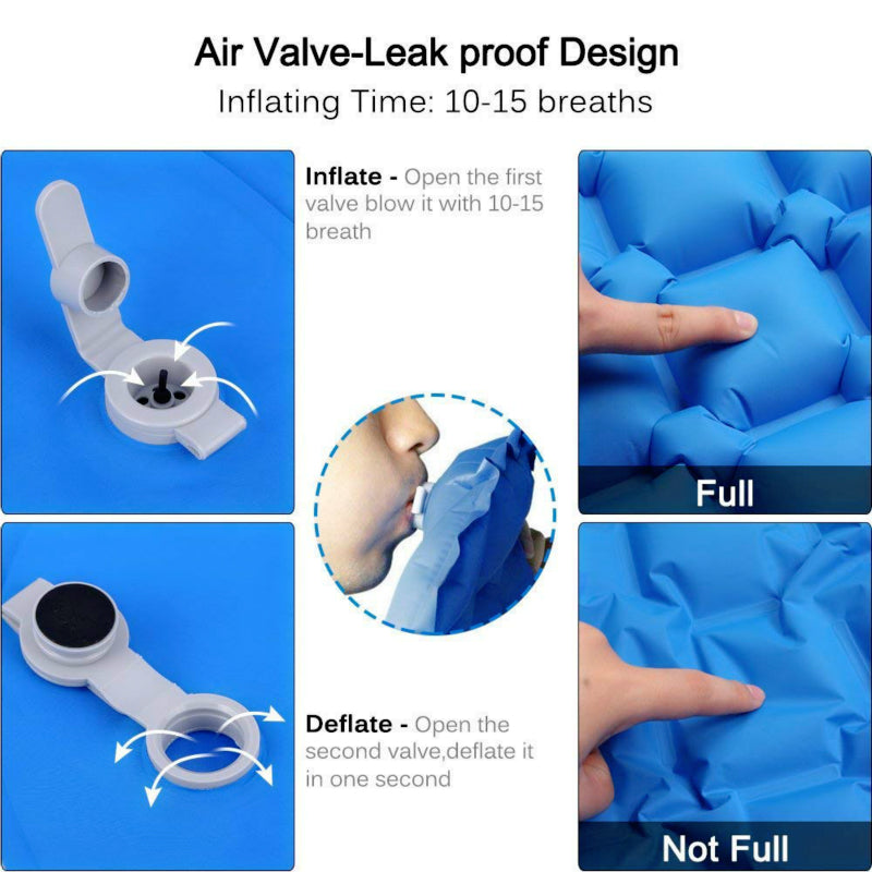 Vimora™ Inflatable Air Mattress w/ Pillow
