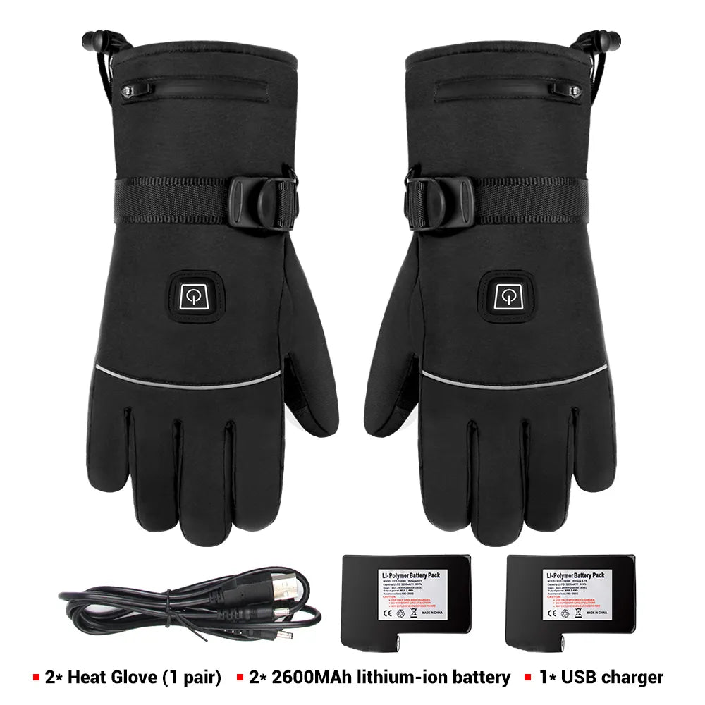 Vimora™ Outdoor Waterproof Heated Gloves (Rechargeable)