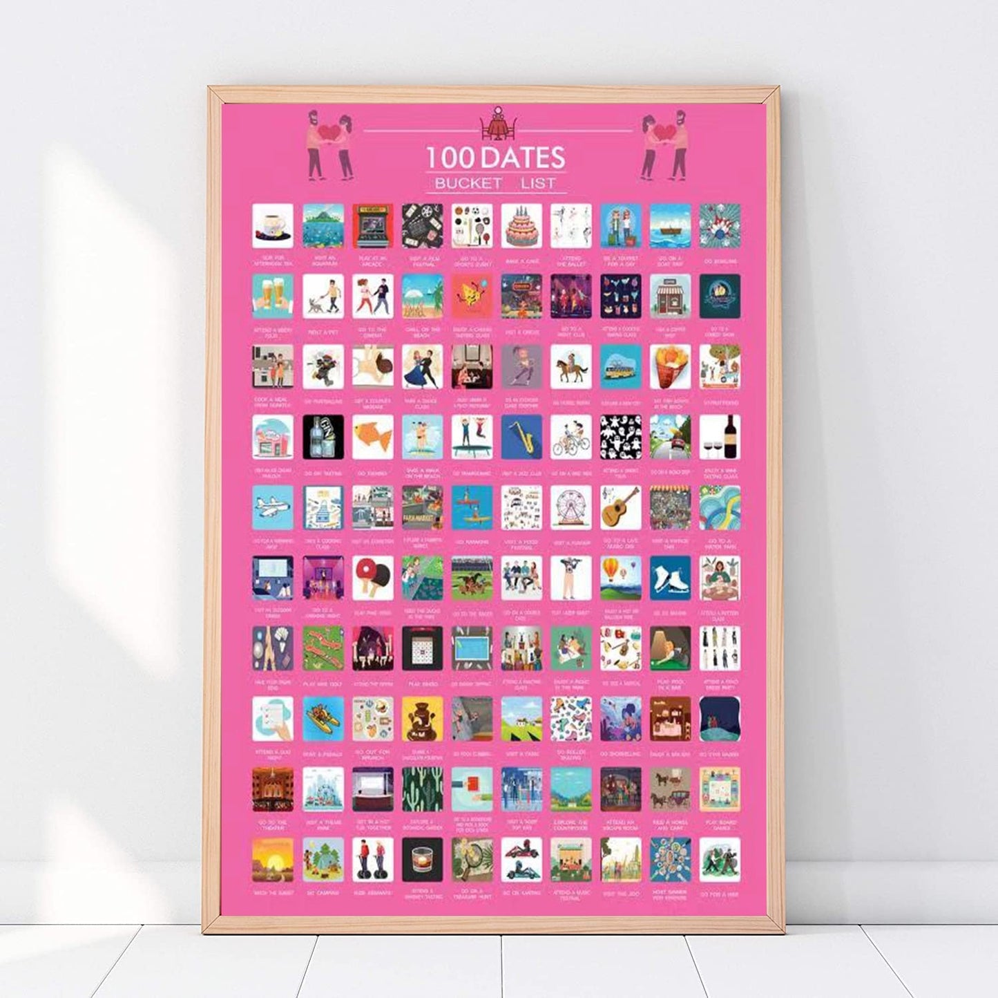 VimoraPoster™ 100 Date Ideas