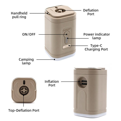 Vimora™ Mini Air Mattress Pump