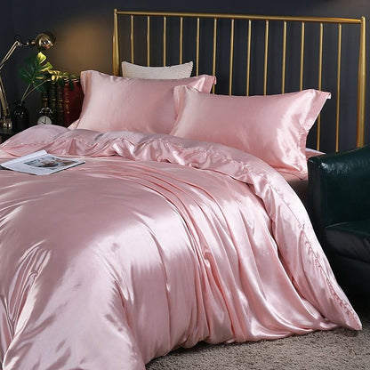 LuxeSilk™ Luxury Silk Bedding Set for Ultimate Comfort and Sleep Quality 5