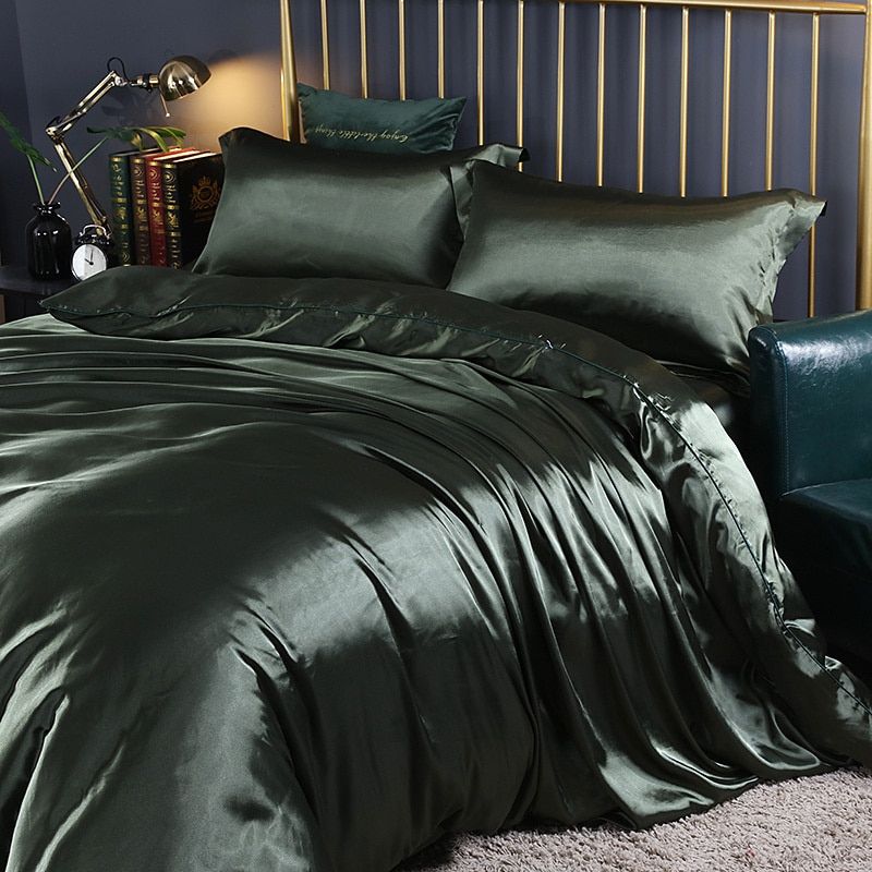 LuxeSilk™ Luxury Silk Bedding Set for Ultimate Comfort and Sleep Quality 6