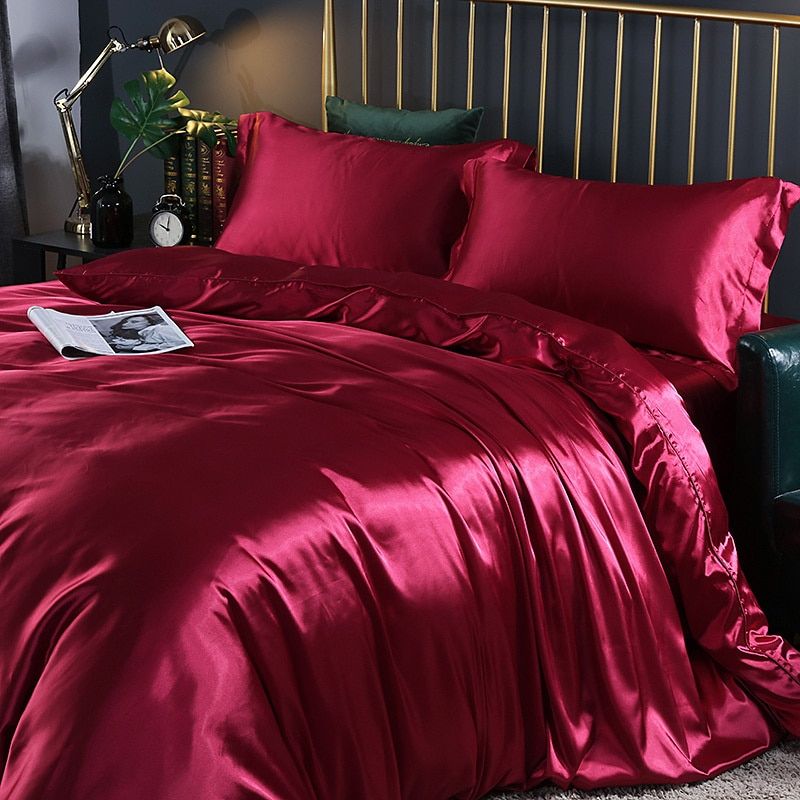 LuxeSilk™ Luxury Silk Bedding Set for Ultimate Comfort and Sleep Quality 8