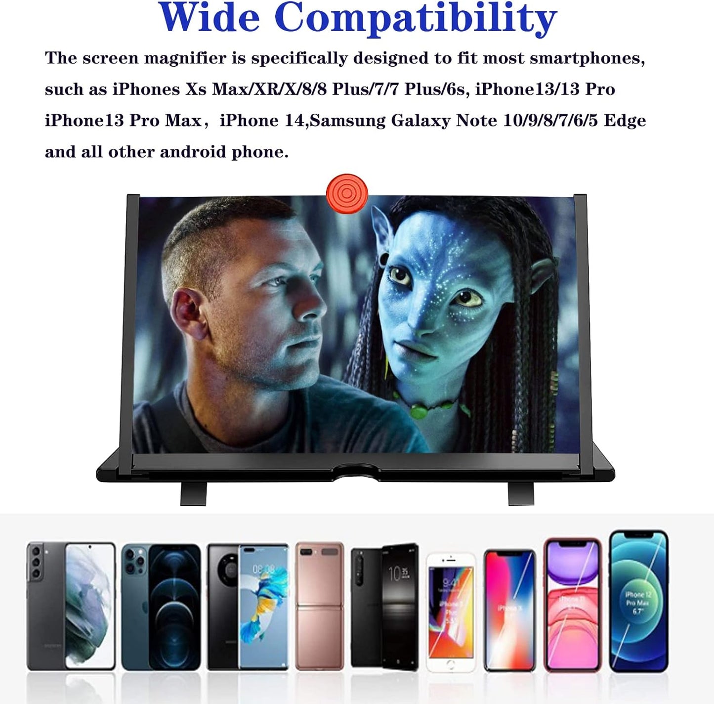 Magnify™ 16-Inch Phone Screen Magnifier for Movies and Gaming 2