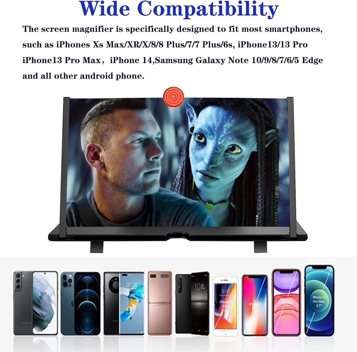 Magnify™ 16-Inch Phone Screen Magnifier for Movies and Gaming 2