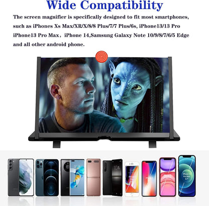 Magnify™ 16-Inch Phone Screen Magnifier for Movies and Gaming 2