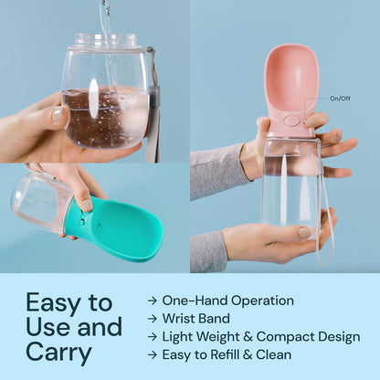 MalsiPree™ Portable Dog Water Bottle – Best Travel Water Dispenser for Hydration 2