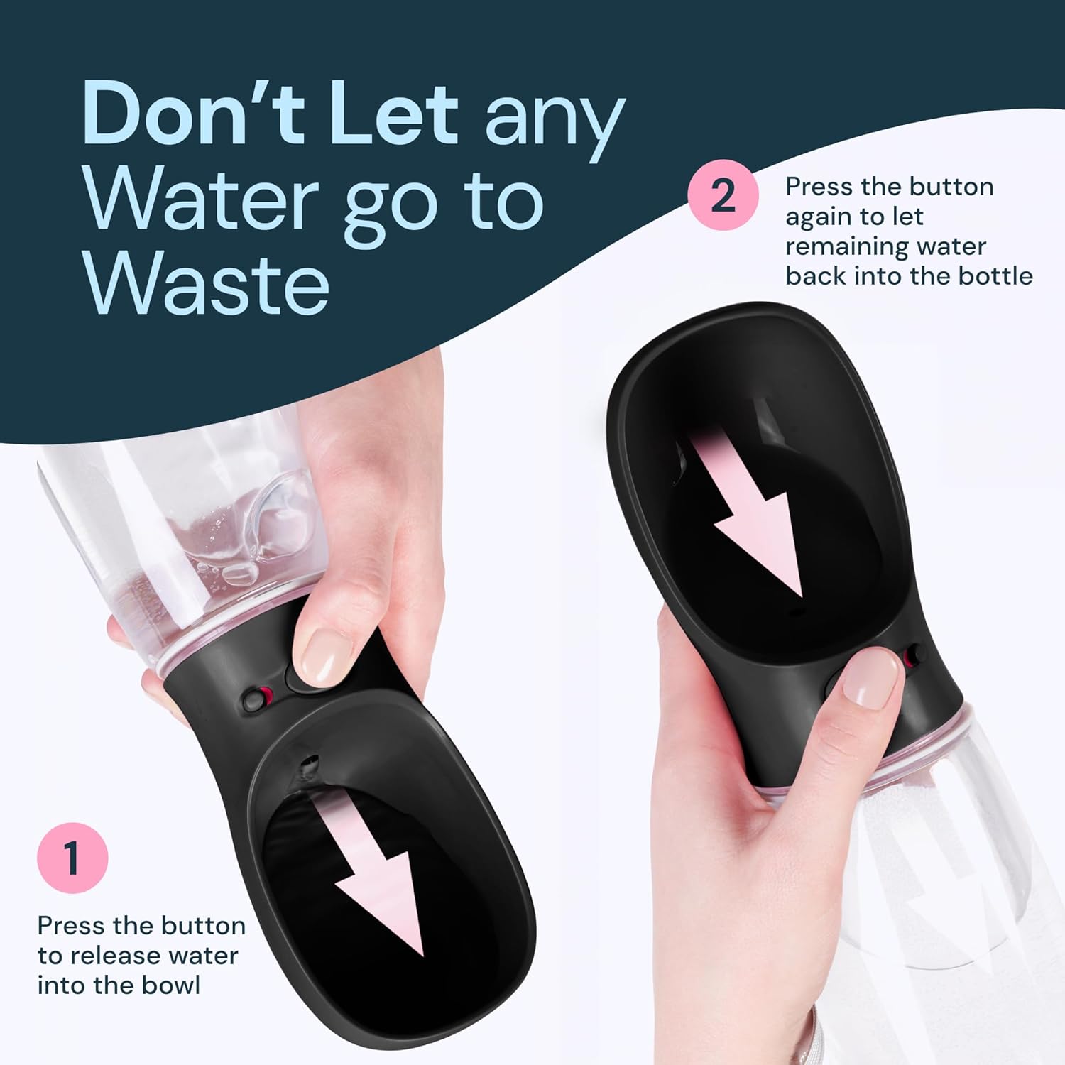 MalsiPree™ Portable Dog Water Bottle – Best Travel Water Dispenser for Hydration 7