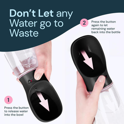 MalsiPree™ Portable Dog Water Bottle – Best Travel Water Dispenser for Hydration 7