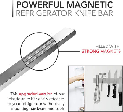 Modern Innovations™ 14-Inch Magnetic Knife and Tools Holder for a Clutter-Free Kitchen 2