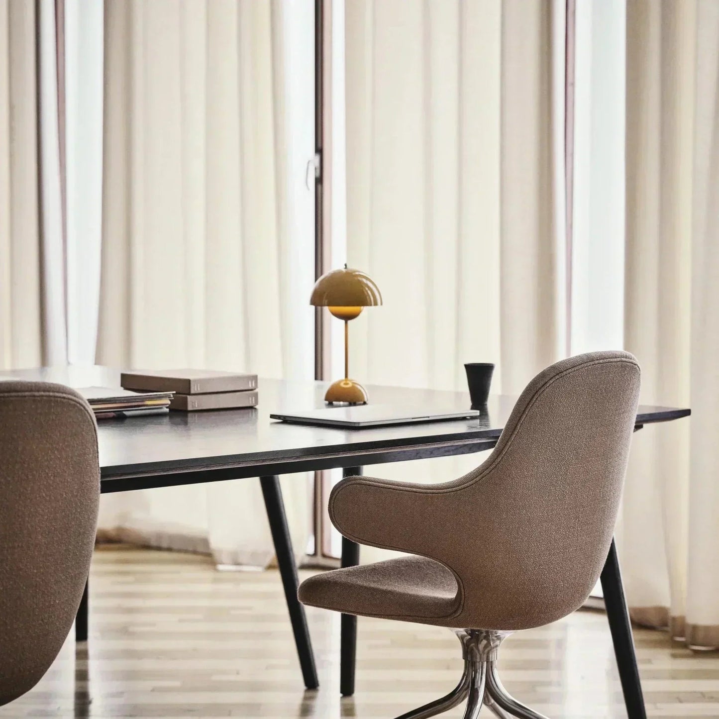 NordicGlow™ Modern LED Table Lamp - Elegant Bedside & Desk Lighting Solution 5