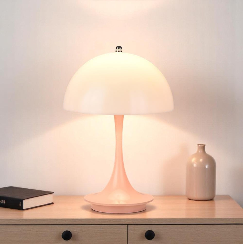 NordicMush™ Mushroom Lamp | Cordless LED Table Lamp for Bedside or Nightstand Use 5