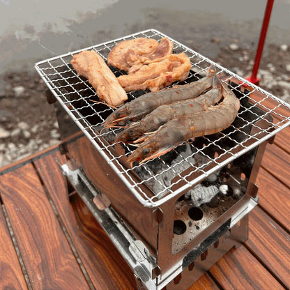 Vimora™ Foldable Stainless Steel Firewood Stove