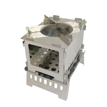 Vimora™ Foldable Stainless Steel Firewood Stove