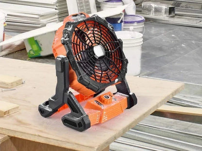 Vimora™ Solar Rechargeable LED Outdoor Camping Fan