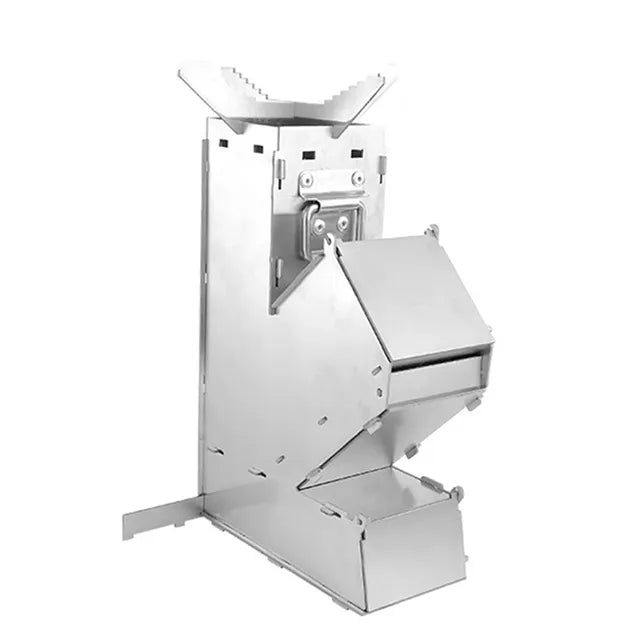 Vimora™ Stainless Steel Outdoor Firewood Stove