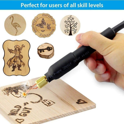 PyroMaster™ Professional Wood Burning Kit for Artists and Crafters - Best Wood Burning Tool 1