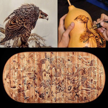 PyroMaster™ Professional Wood Burning Kit for Artists and Crafters - Best Wood Burning Tool 5