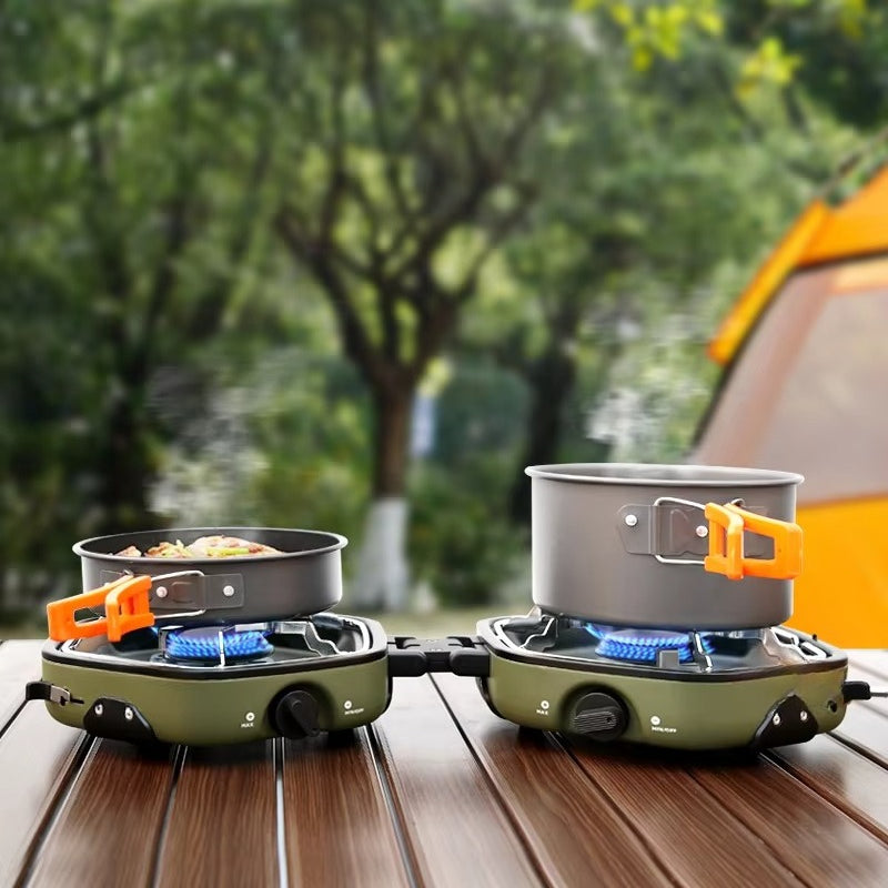 Vimora™ Double Burner Folding Gas Stove