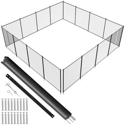 SafeGuard™ Removable Pool Safety Fence for Kids & Pets - Easy Installation Mesh Barrier 1