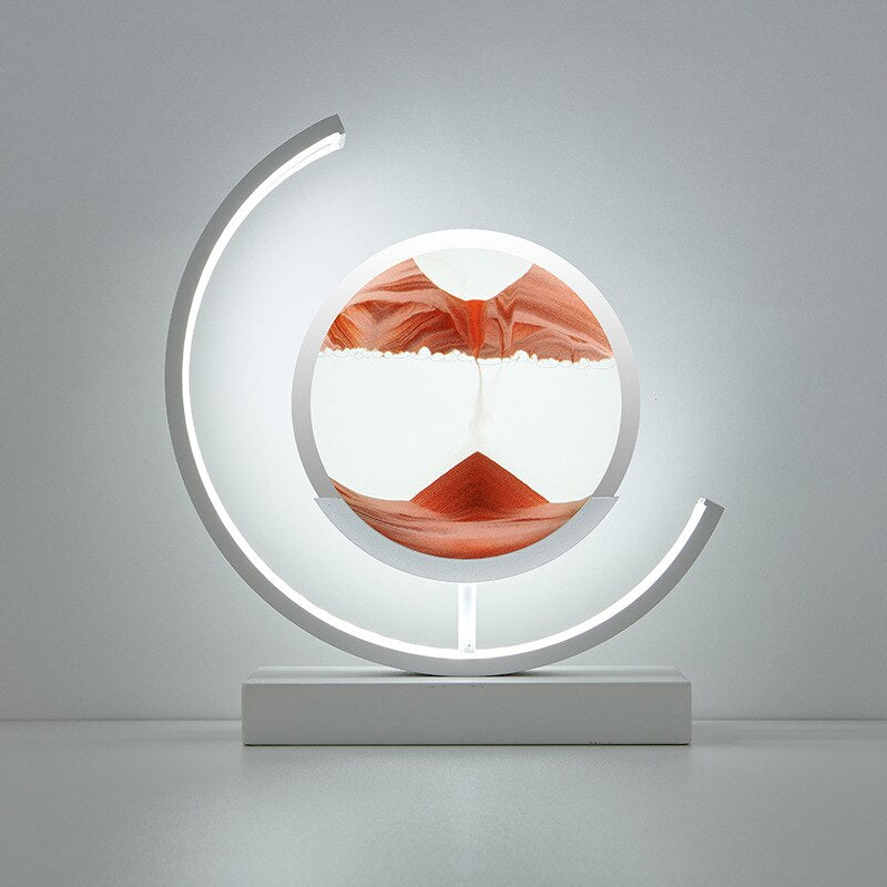 SandAura™ Calming Sand Table Lamp for Stress Relief and Home Elegance 9